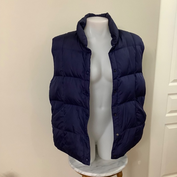 Lands’End Down Puffer Vest Large - Picture 13 of 16